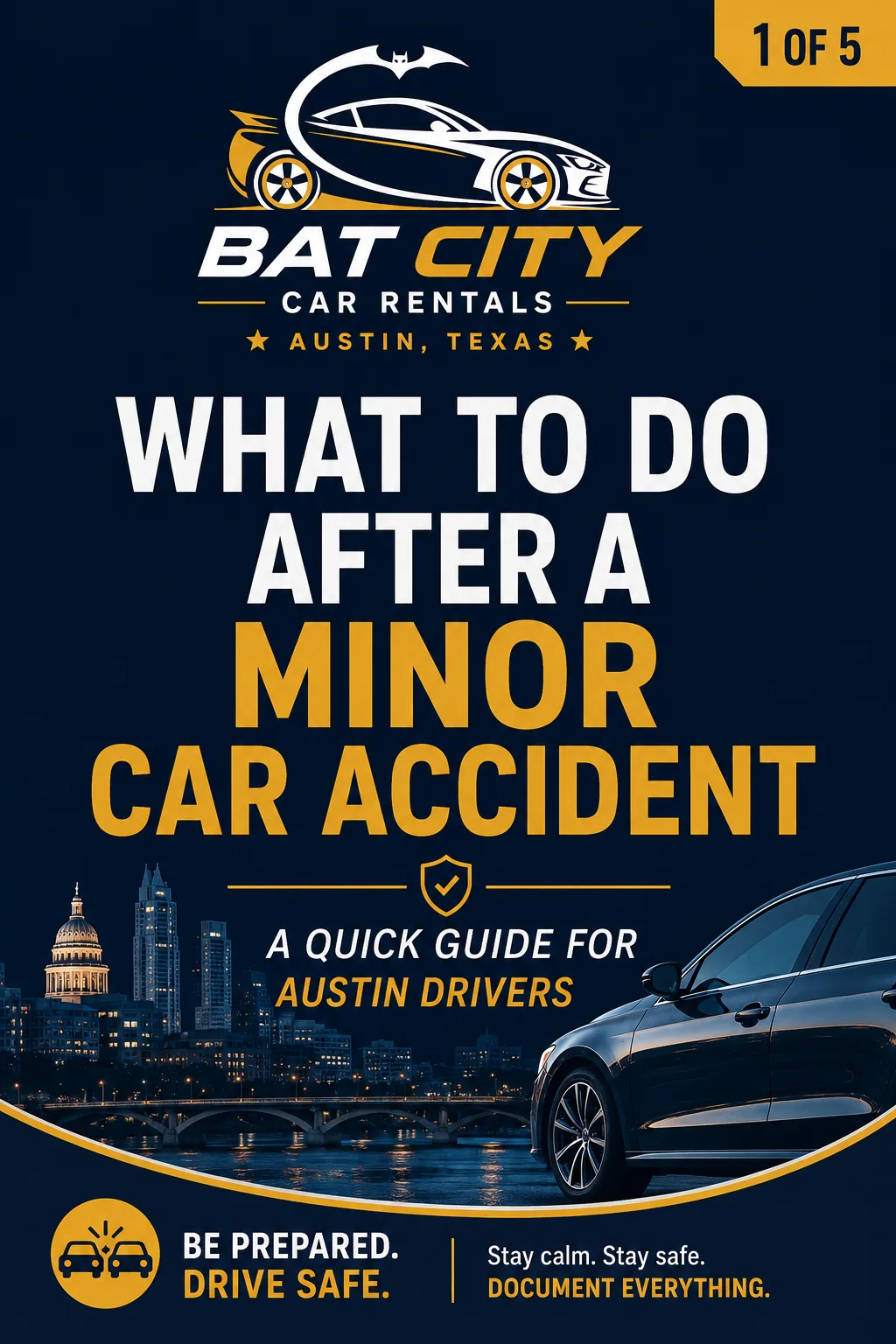 What to Do After a Minor Car Accident in Austin, Texas
